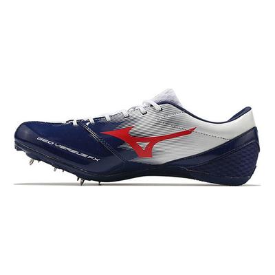 Geo Versus Fx Athletic Synthetic Leather Non-Slip Durable Breathable Low-Top Running Shoes Unisex Sneaker White Blue Red U1GA201518