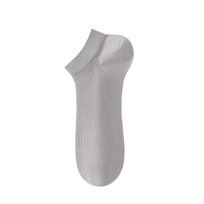 Men's Summer Thin Mesh Breathable Boneless Short Tube Boat Socks