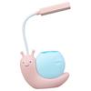 Cartoon LED Desk Lamp Gentle Brightness Rechargeable Eye Caring Study Lamp Night Light for Kids Bedroom