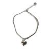 S925 Sterling Silver Heart Bracelet – Women's Elegant Design, New Style for Best Friends, Light Luxury Korean Jewelry.