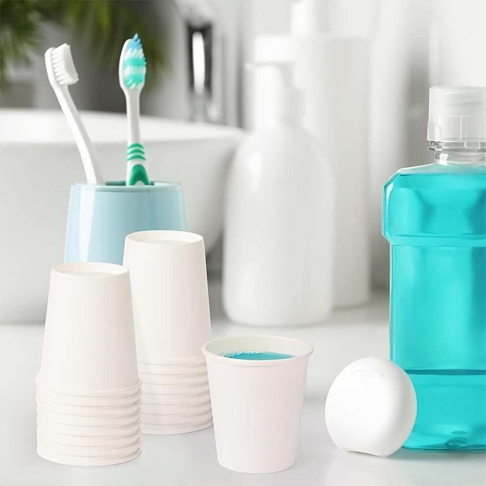 Malé papírové kelímky 100/50ks Jednorázové malé papírové kelímky Supermarket Degustační kancelář Párty občerstvení Kávové nápoje Bonbóny Hotel Mini kelímky na ústní vodu