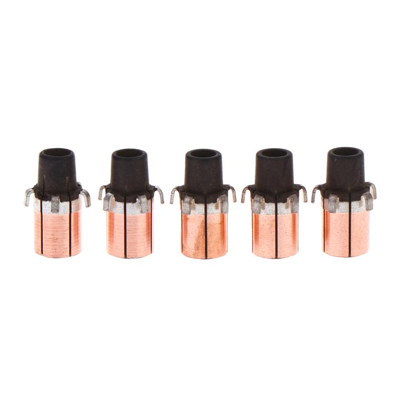 1/5Pcs 10*5*14Mm Hook-Type Copper Commutator Micro Motor Commutator Rectifier Directional Copper Heads