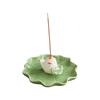 Ceramic Incense Stick Burner Frog Tabletop Incense Base Incense Burner  Yoga Meditation