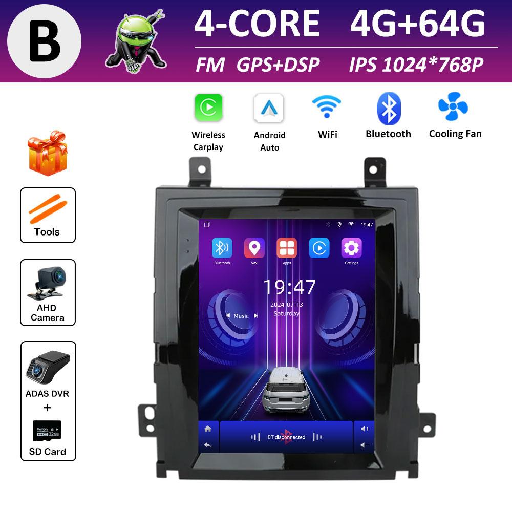 Android Smart System WIFI for Cadillac Escalade 2007 2008 2009 2010 2011 - 2013 Wireless Carplay GPS Navigation DSP Stereo BT+4G