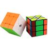 קיוי XMD 3x3 ציר טחנת רוח פישר קובייה הונגרית פאזל מהירות מופאנג게 XMD צעצוע חינוכי מקצועי לילדים