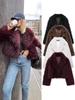 Women's Eco-friendly Faux Fur Coat - Autumn/Winter Celebrity Fashion 