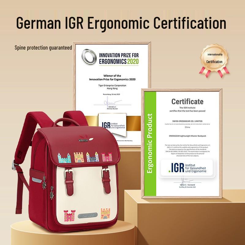 

Легкий шкільний рюкзак Tommy John для дівчаток і хлопчиків, 1-6 класи, новий стиль Standard