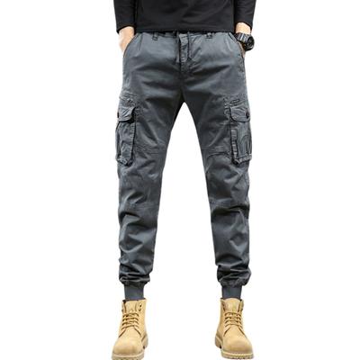 NEDEĽA RUŽOVÁ Cargo Pracovné Voľné Jednofarebné Skinny Veľkosť Tmavá 8017 Pánske Nohavice, Viac Vreciek, Strih, Multifunkčné, Bavlna, Ležérne, Farba, Strih, Jar, Leto,