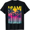 Cool Miami Florida Graphic Design Tees, I Love Miami, Miami T- Shirt