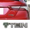 TEIN metalen embleem driedimensionaal autologo, achterklep autologo, modificatie-embleem, aluminium embleem, geborsteld aluminiumlegering carrosseriesticker