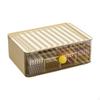Makeup Organizer, Large Capacity Clear Storage, Desktop Cosmetic Holder, MultiFunctional Display,