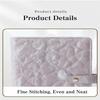 PU Leather Necklace Binder Storage Book with Snap Button Jewelry Packaging Box Storage Bag  Travel