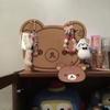 Cartoon Rilakkumas Felt Board Kawaii Rilakkumas Bear Wall Sticker Message Board Photo Dolls Hanging Board Wall Home Decor