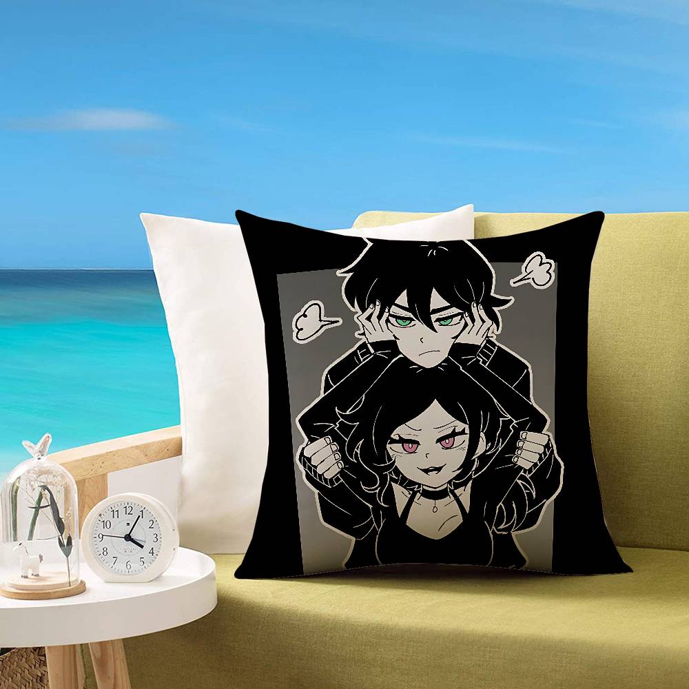 

AAndy And LeyleyS Customizable Square Pillowcases Stylish And Soft Perfect For Beds Cars And Sofas 40x40 cm