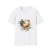 Vintage Rooster T-Shirt, Farmhouse Style, Animal Lover Gift, Country Decor,