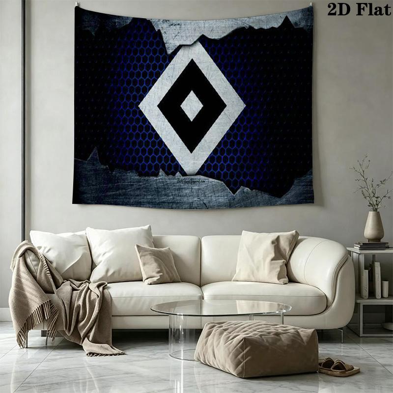 Hsv bilder Wall Tapestry Aesthetic Wall Hanging Printed Fabric Blanket Decorative Tapestries for Bedroom Living Room Home Decor