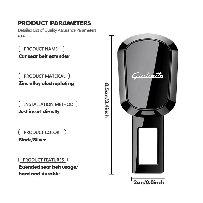 Car Stickers For Alfa Romeo For Alfa Romeo Car Buckle Clasp Insert Plug Clip Car Seat Belt Card Buckle For Accessories Giulia 14