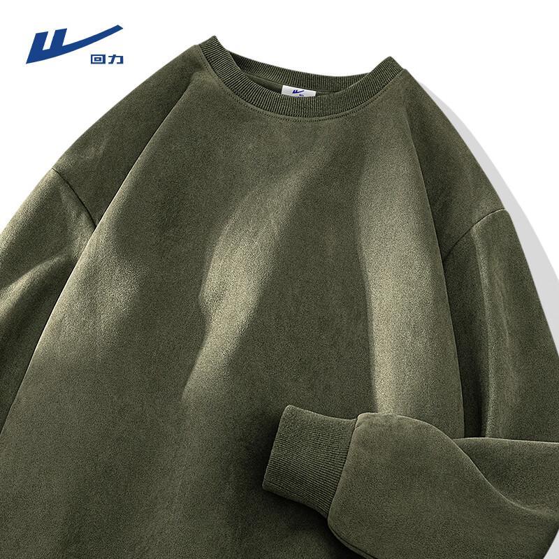 Warrior Men s Suede Fleece Sweatshirt L