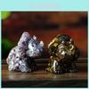 Water Crystal Resin Animal Statue With Modern Minimalist Style For Collectors Gift