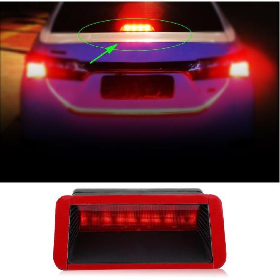 Keenso LED 3rd Third Brake Light, 12V Universal High Mount Brake Stop Tail Light