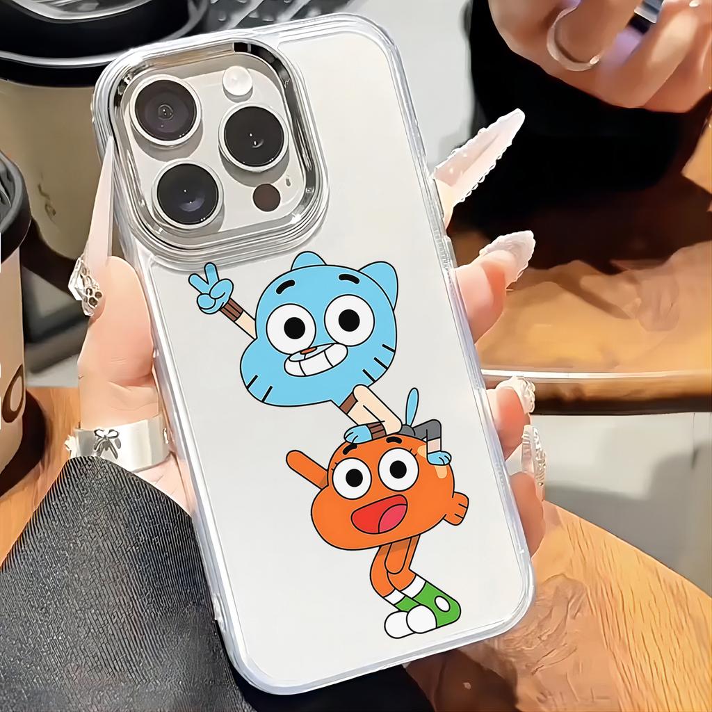 Die erstaunliche Welt von Gumball Handyhülle Für iPhone 17 16e 16 15 14 13 12 11 mini Pro Max X XR XSMAX 8 7 Air Plus Weiche Hülle