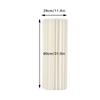 2 Pack Cardboard Vase Flower Column White Folding Cardboard Display Stand Cylindrical Wedding Table Decoration Garden Party 80cm