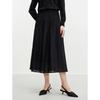 JUZUI Women's Pleated A-line Midi Skirt