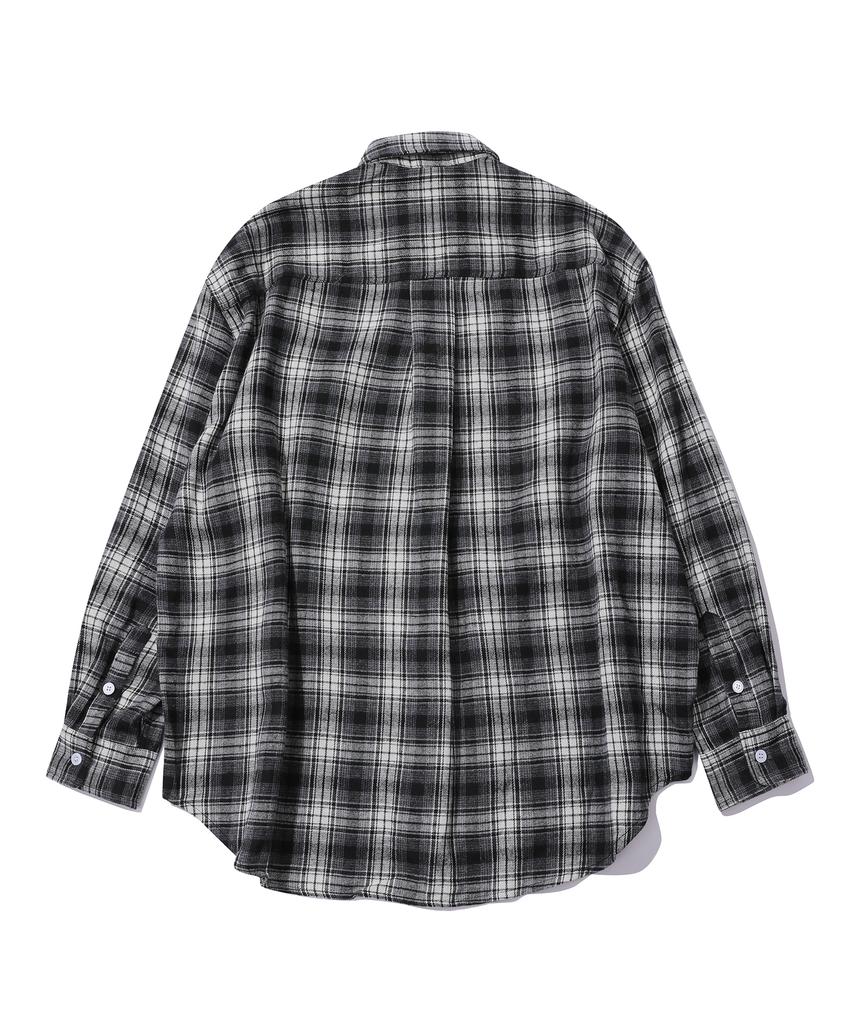 CPGN STUDIO Nomad Oversized Check Shirt Black