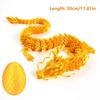 3D Printing Dragon Model Crafts Color Changing Joint Movements Car Home Decoration Aquarium Ornament Halloween Christmas Gifts