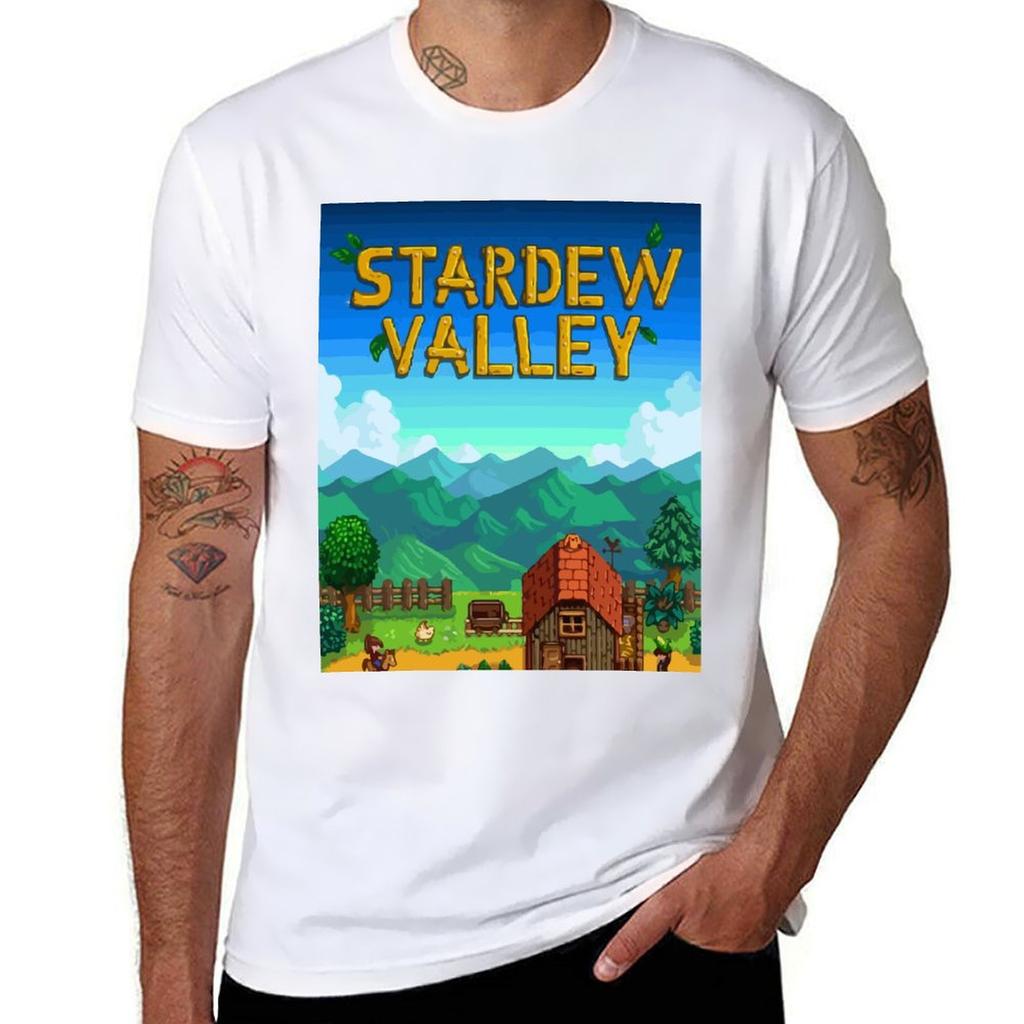 Stardew Valley Vector Art T-Shirt t shirts for man graphic funny man tshirt t shirts for man pack white T-Shirt