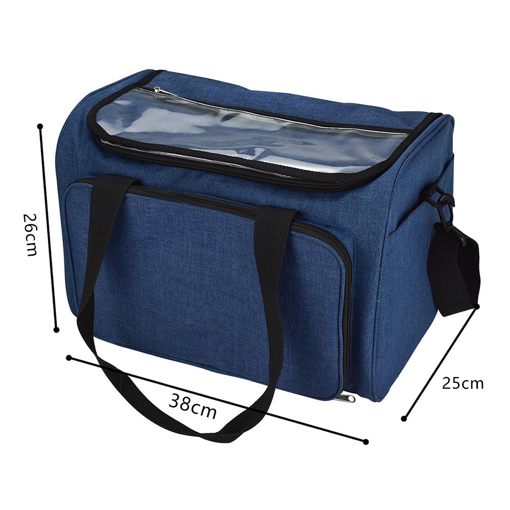 Wool Yarn Knitting Needles Tools Organizer Case Knitting Crochet Organizer Large Capacity Travel Yarn Storage Tote Organizer Bag