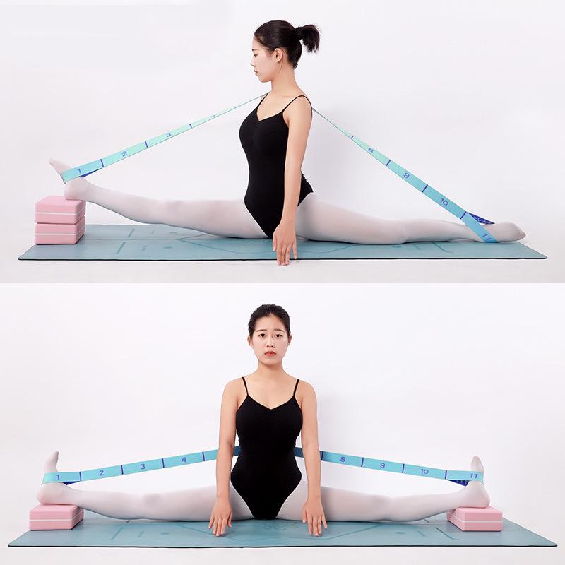 Bandă Multifuncțională Elastică și de Rezistență pentru Yoga