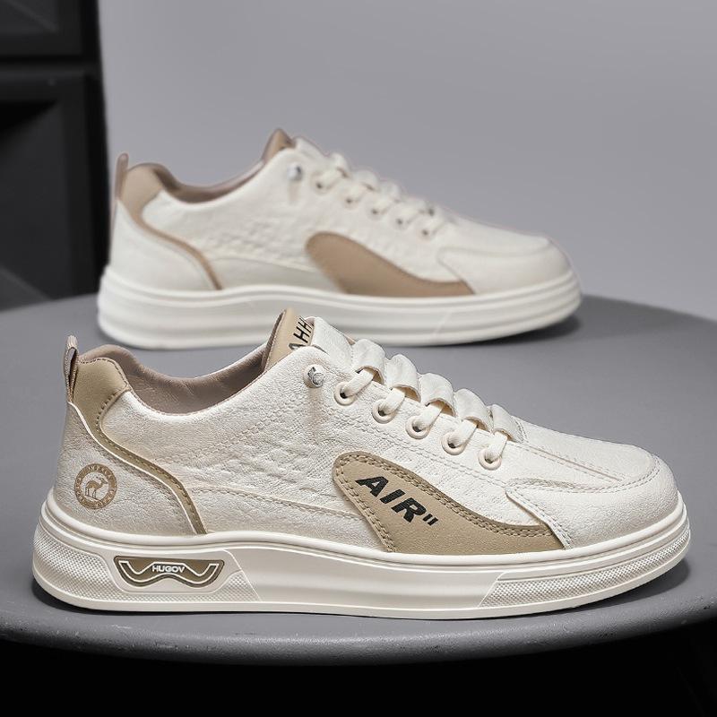 

Board shoes men s casual little white shoes student 2025 spring men s shoes leather sports trendy shoes youth four seasons 44