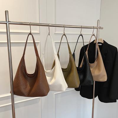 Sac fourre-tout à la mode Design simple Sac sous l'aisselle Grande capacité Sac à bandoulière simple