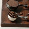 Gifts 15/30ml Round Head Measuring Spoon Stainless Steel Wooden Handle Measuring Cup Measuring Accessory Coffee Measuring Spoons