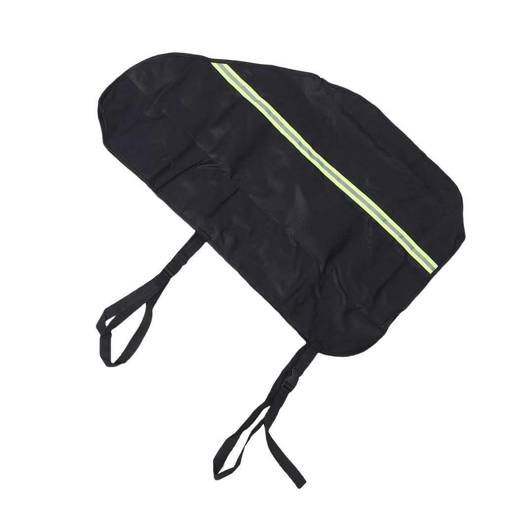 Drawbar Cover Reflective Anti Collision RV Hitch Cover for Travel Easy To Install Anti Dust