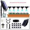 Solar-Powered Smart Watering Kit: Automatic Timer & Self-Watering Sprinkler for Plants