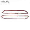 2pc Carbon Fiber Color Rear Fog Light Lamp Cover Fit for Ford Explorer