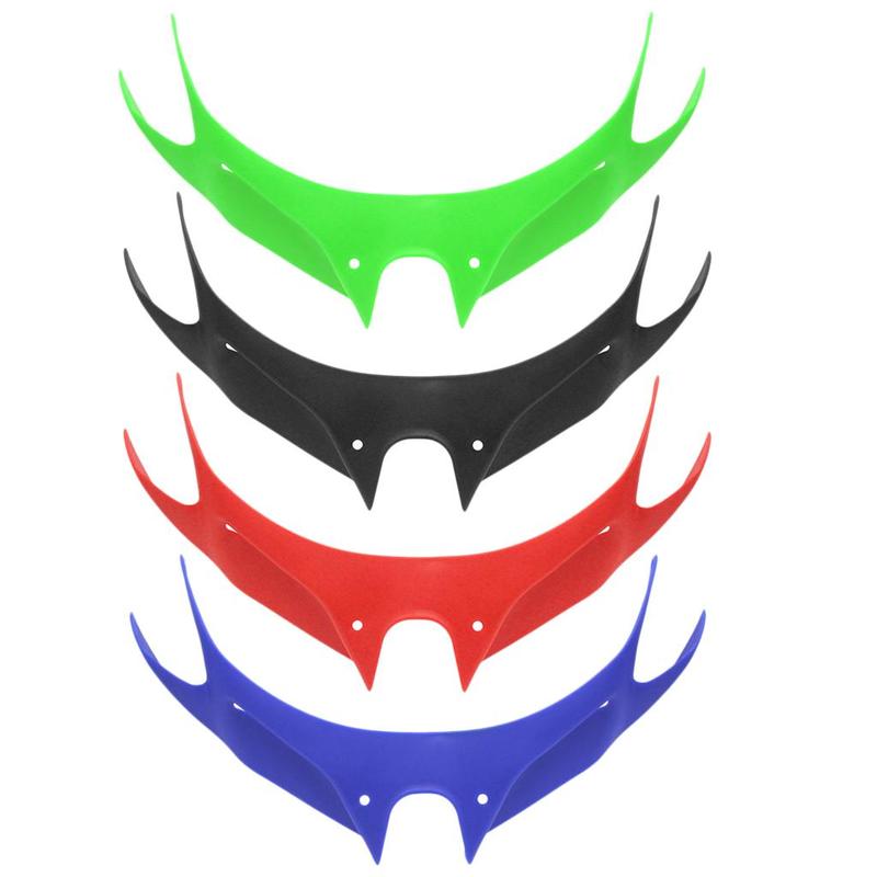 Motorcycle Front Fairing Aerodynamic Winglets Winglet Panel Front Fairing for Ninja250 Ninja400 2018- ABS