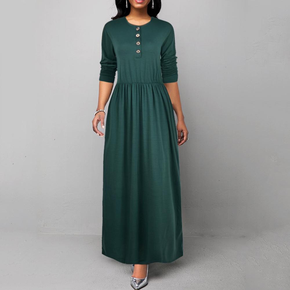 sachin and babi light blue dress Ellie Mid Green Woodblock Jersey Maxi Dress
