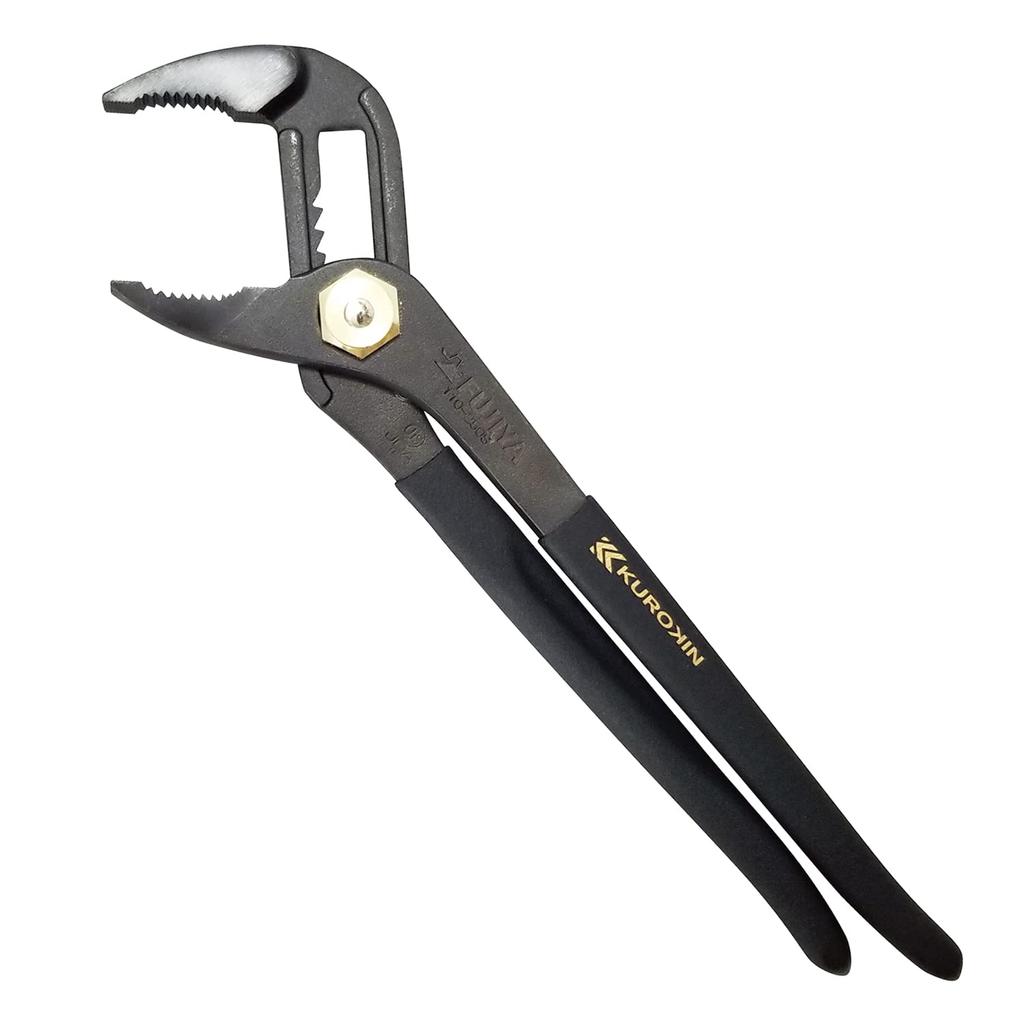 Fujiya Water Pump Black with Pliers, Gold, Spring, 110-250S-BG