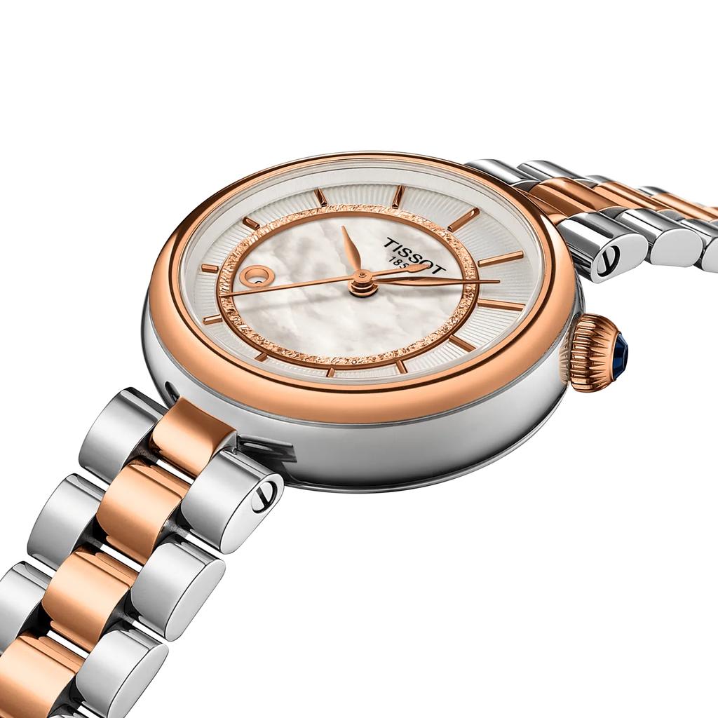 Tissot Stainless Steel white mother of pearl Dial Men's Fashion Watch T152.207.22.111.00