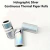 Glossy Holographic Thermal Paper HD Color Laser Thermal Stickers  DIY Label Making