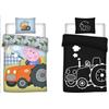 Peppa Pig Bedding Set (Lightning In the Dark) 100x135cm, 40x60cm, Glows In the Night for Baby