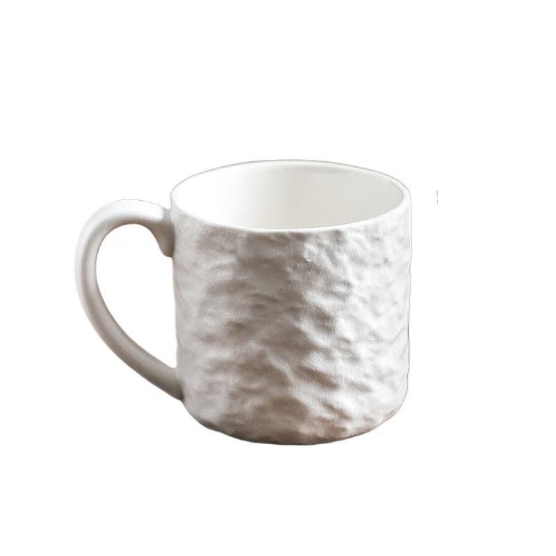 High-color Cup Home Water Cup Ceramic Couple Mug Large Capacity Coffee Mug Tea Cup Premium Feeling Niche Mugs