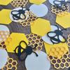 100Pcs Honeycomb Theme Bee Confettis DIY Decoration Wedding Confettis  Table Decoration