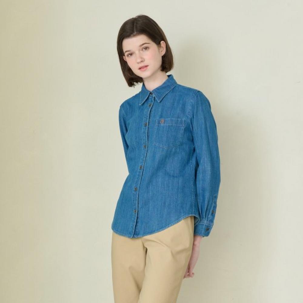 Bcbg Classic Denim Blouse B4s2b423 indigo (60)/77