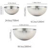 Multi Functional Stainless Steel Vegetable Bowl, Egg Mixing Bowl, Drain Basket, Soup Basin, Kitchen Cooking And Storage Tool