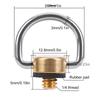 D-Rings Camera Screws Quick Screws for Camera Straps Camera Tripods Action Camera Stands DSLR Camera Screw