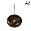 Vintage Wooden Bowl Incense Holder Rosewood Burner Stick Censer Various Sizes Home Decor Aromatherapy Yoga Meditation Zen